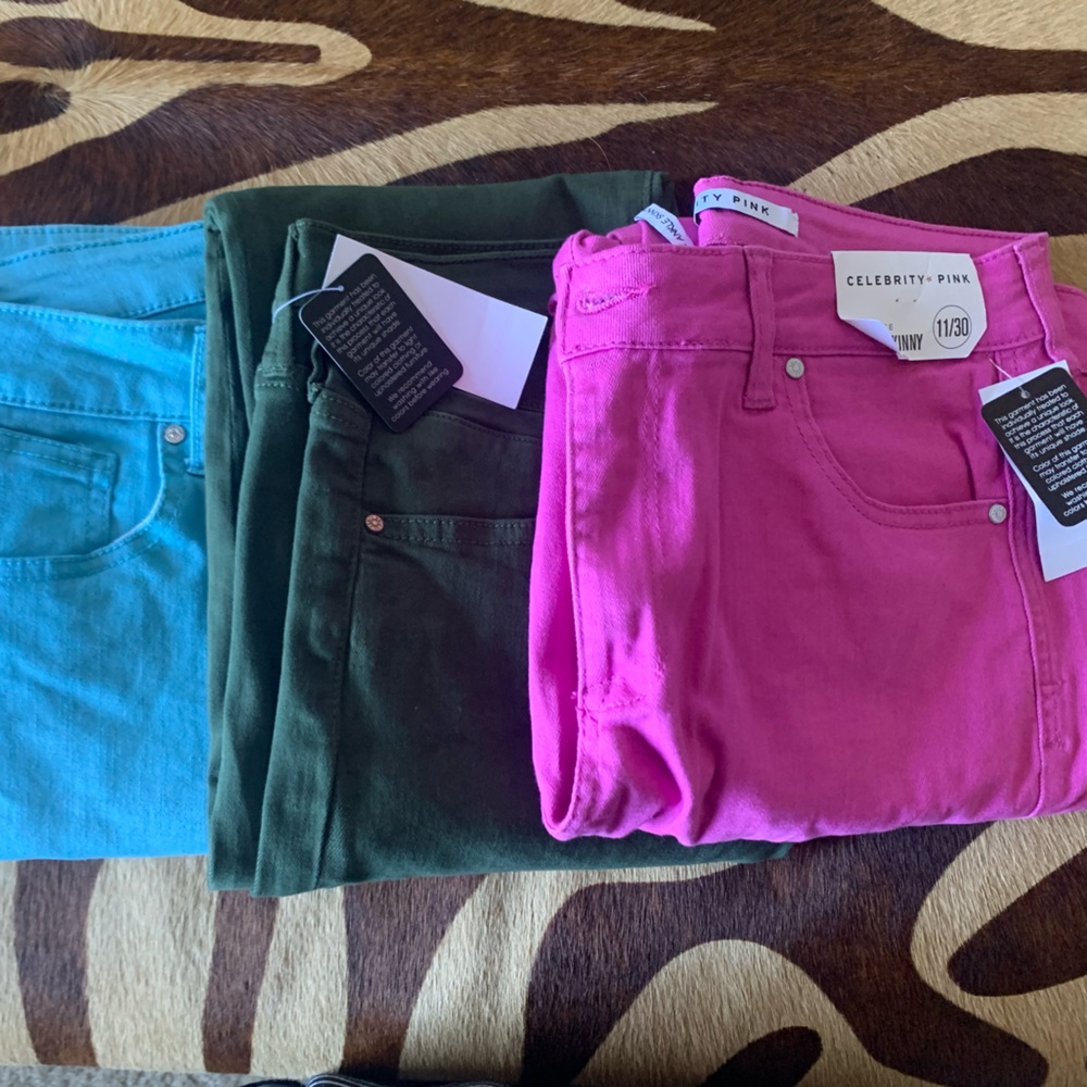 Celebrity Pink Mid-Rise Skinny Ankle Jeans Size: 11